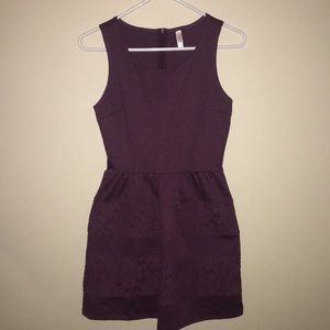 Xhilaration maroon dress